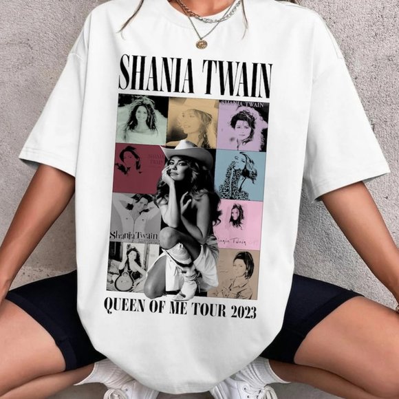 Shirts Shania Twain Queen Of Me Tour 223 Shirt Shania Twain Tshirt